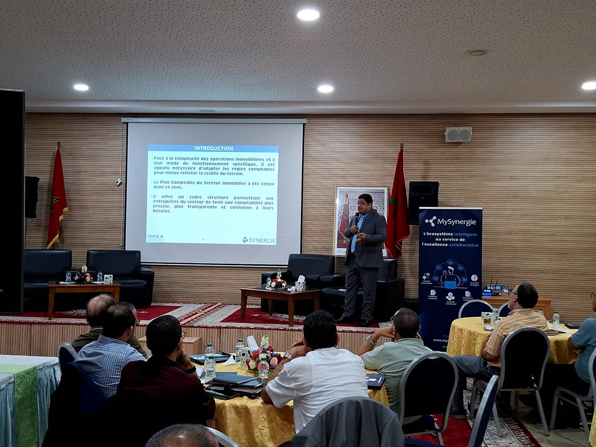 Formation OPCA Souss-Massa — Comptabilité Immobilière — photo 2